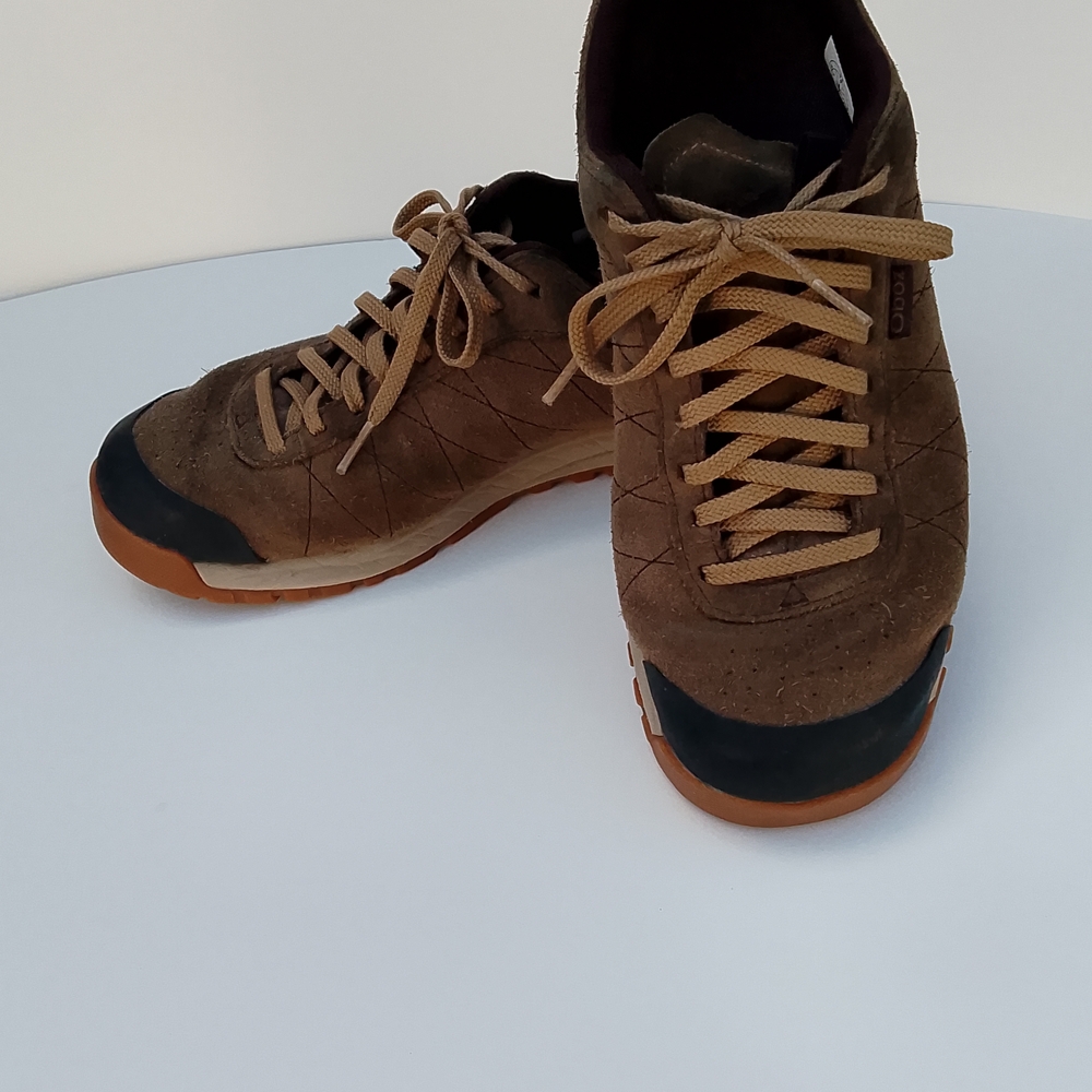 Oboz Men's Low Bozeman Brown Leather Hiking Boots Size 9 Fits Like A 10 - Picture 6 of 13